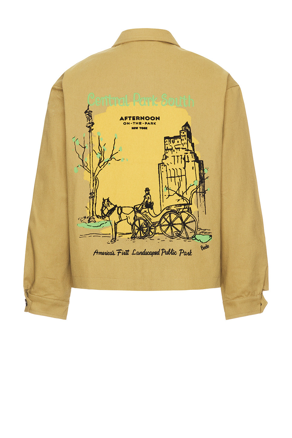 BODE 夹克 休闲时尚潮流男REVOLVE  棕黄色