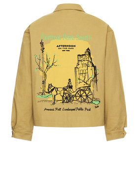 BODE 夹克 休闲时尚潮流男REVOLVE  棕黄色