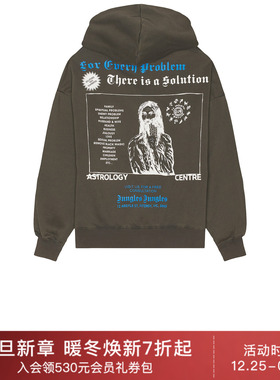 Jungles SOLUTIONS 连帽衫 休闲时尚潮流男REVOLVE  仿旧