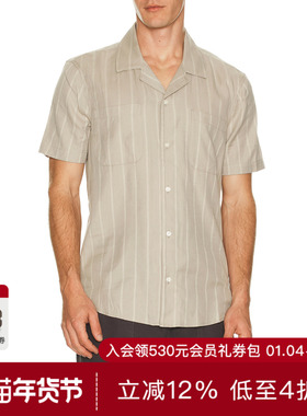 PAIGE JACOBSON 衬衫 休闲时尚潮流男REVOLVE  仿旧