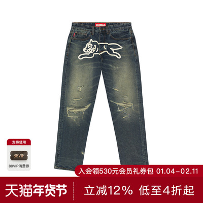 ICECREAM NOCTURNAL 牛仔裤 休闲时尚潮流男REVOLVE  蓝色
