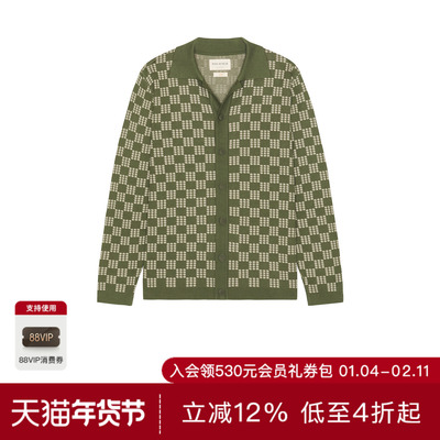 Far Afield 开衫 休闲时尚潮流男REVOLVE  绿色冬季保暖