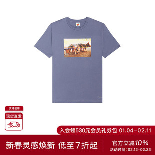 Sky High Farm Workwear T恤 休闲时尚潮流男REVOLVE 蓝色