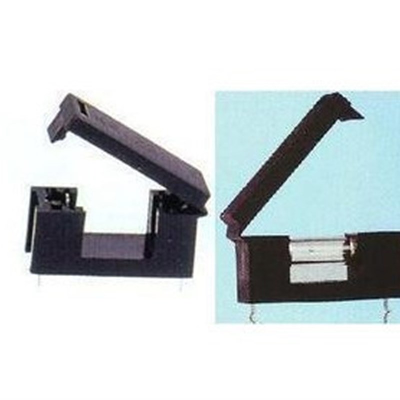 BLX-A型5*20带盖保险丝座/保险管座适用5*2R0保险管【50只8元
