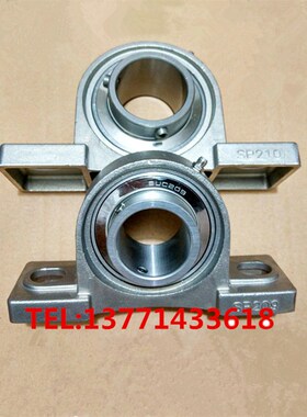 不锈钢外球面轴承带立式座SP212 SP213 SP214 SP215 SP216  P218