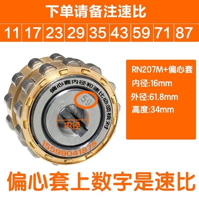 哈尔滨减速机轴承偏心 RN205 RN206 RN307 RN309 312 313 219222M