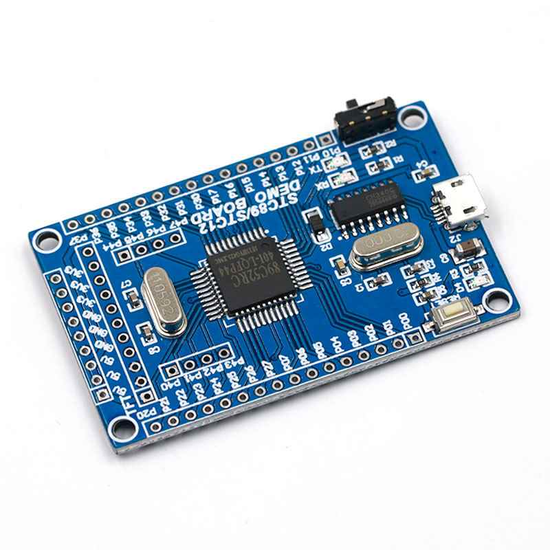 51单片机 小系统板 STC8C52 STC1 S5TC89核心 开发板9 学习板