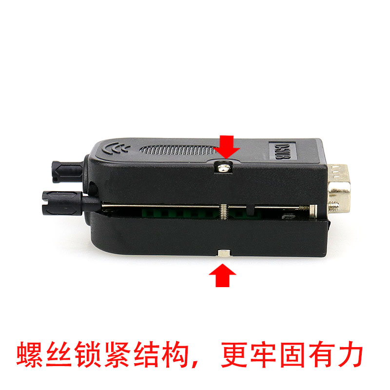 B9 DB15DB D25针VGA公头 母头连接器 免焊 接头口头COM口9串针