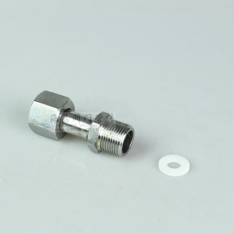 304压力表内外丝/螺纹活动接头m20*1.5/DN15变送器活动接头1/2