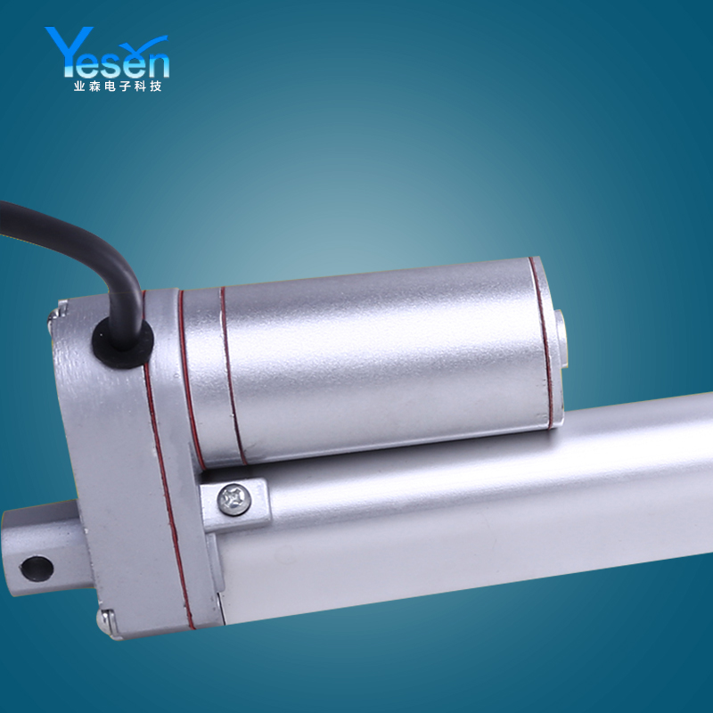 12V24V500mm微型电动推杆H型电动推拉杆电动伸缩杆大推力电动推杆
