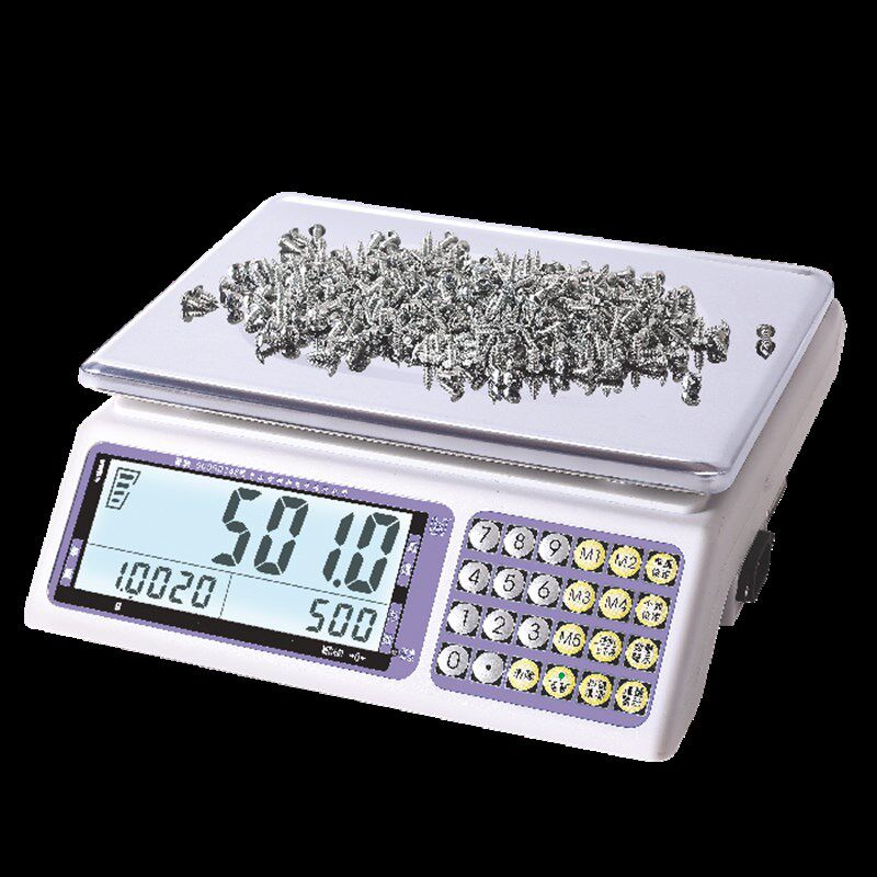 粤衡电子计数秤 衡新电子秤6kg0.1g工业计重点数电子称台秤计量秤