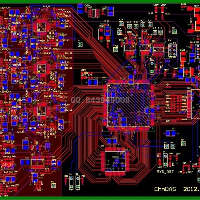 PCB打样电路板制作贴片直插焊接加工元器件配置等一站式服务