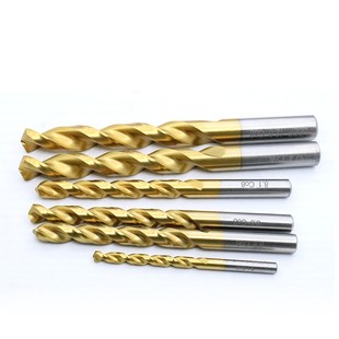 镀钛M42高钴霸王钻含钴钻加硬高速钢直柄麻花钻模具钢 不锈钢钻头