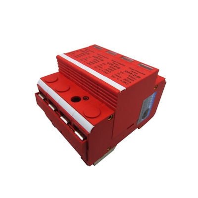 三相380V三级电源防雷器20KA电梯机房避雷器Up1.2KV浪涌保护器4P