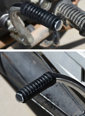 通用脚踏杆套 摩托车125/150/175胶套垫皮宗申钻豹三轮车起动杆套