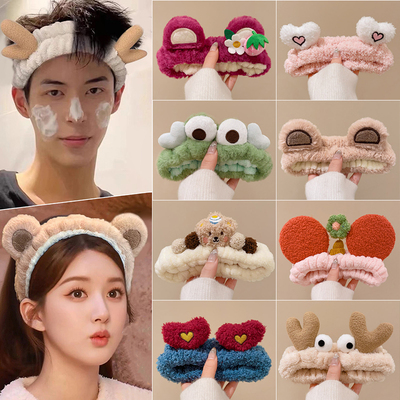 洗脸发箍发带女敷面膜专用束发带防滑不掉头箍2025新款可爱头饰品