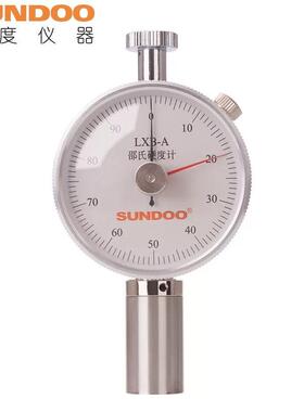 山度邵氏硬度计LXB-A双针橡胶硬度计A型带峰值SUNDOO邵氏硬度计