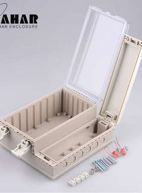 ABS原材料巴哈尔防水盒户外室外监控电源按钮接线盒BWP10802