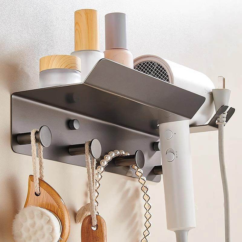 高端吹风机置物架304不锈钢浴室卫生间壁挂风筒支架多功能收纳架,农机/农具/农膜,播种栽苗器/地膜机,淘宝优惠券,粉丝福利购,淘宝优惠卷