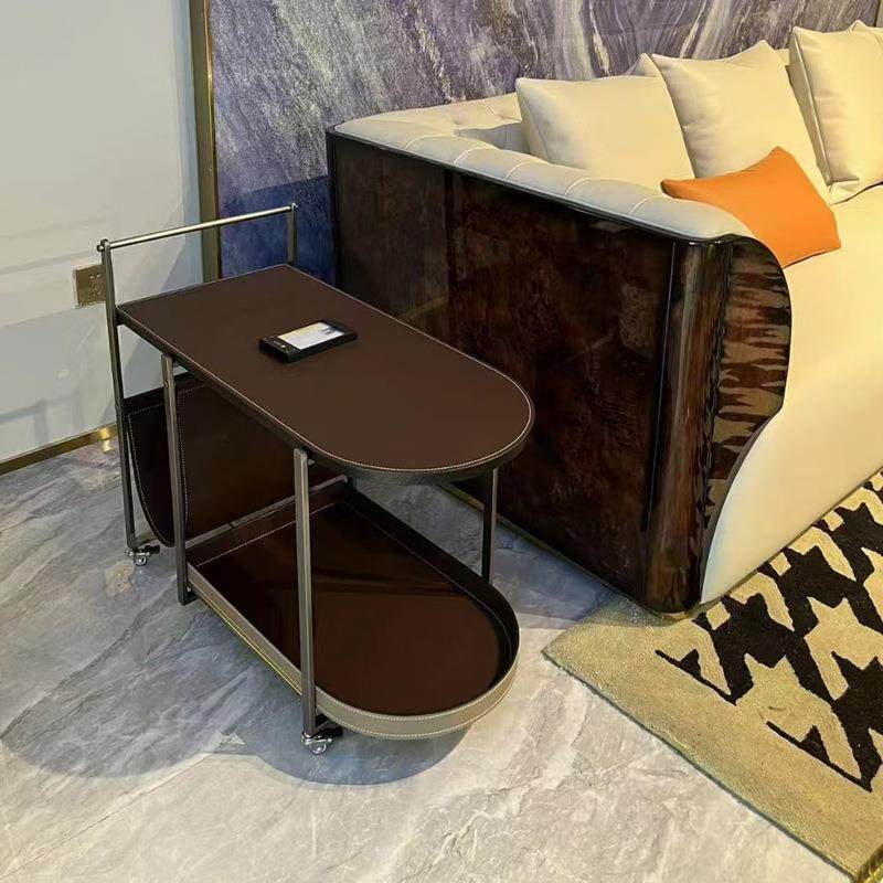 轻奢马鞍皮沙发边几客厅阳台可移动置物架设计感推车小户型茶几意,农机/农具/农膜,播种栽苗器/地膜机,淘宝优惠券,粉丝福利购,淘宝优惠卷