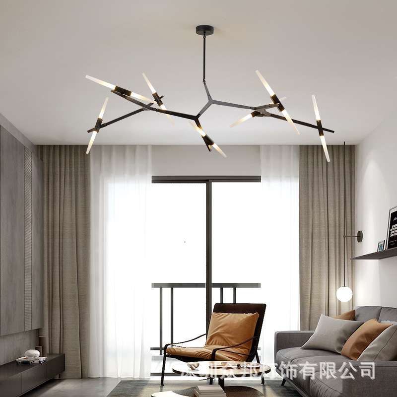 北欧后现代简吊灯 创意led艺术客厅餐厅吊灯时尚吧台灯具厂家直销