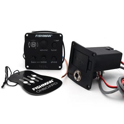 渔夫吉他拾音器EQ电箱301 ISYS配件民谣乐器液晶调音器效果器