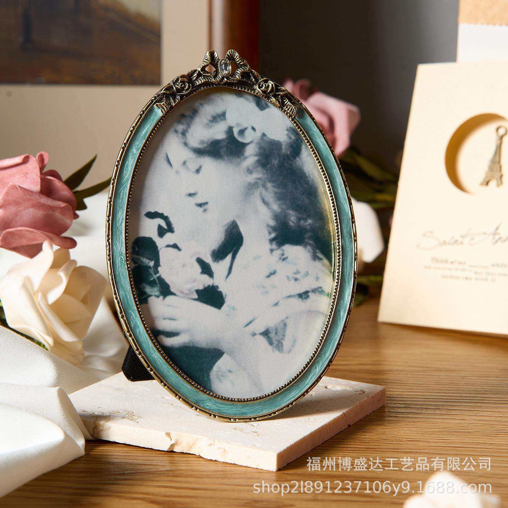 古典花朵复古卧室书房装饰画摆画法式美式相框挂画桌面金属相框,农机/农具/农膜,播种栽苗器/地膜机,淘宝优惠券,粉丝福利购,淘宝优惠卷