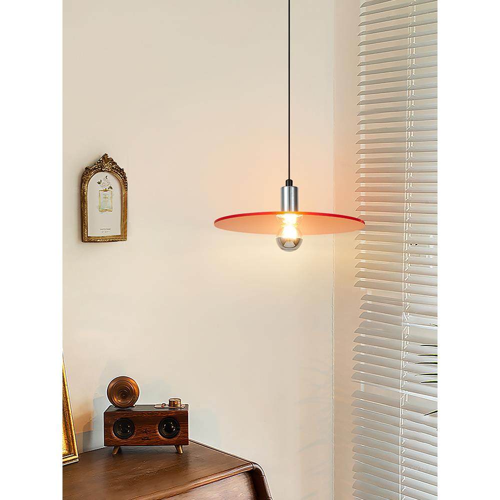 蕉明北欧中古创意亚克力餐厅吧台卧室床头设计师橙色橘色单头吊灯,鲜花速递/花卉仿真/绿植园艺,割草机/草坪机,淘宝优惠券,粉丝福利购,淘宝优惠卷