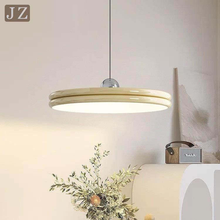 餐厅吊灯北欧奶油风设计师圆盘飞碟吧台灯全光谱护眼餐桌饭厅灯具,农机/农具/农膜,播种栽苗器/地膜机,淘宝优惠券,粉丝福利购,淘宝优惠卷