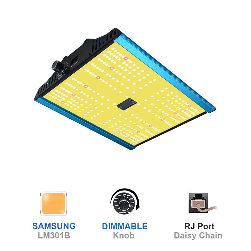 贴片 LED 植物灯630nm250w全光谱紫外红外生长灯高压植物补光灯