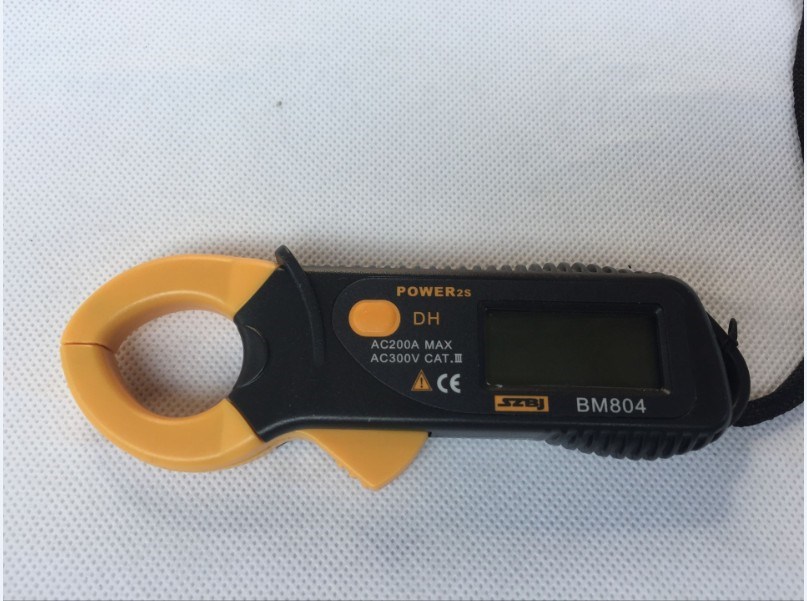 极速。滨江迷你型钳形电流表 BM804 钳H形表 钳表钳型表BM-804