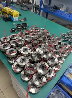 口罩机放料专用磁粉制动器ZX3YN磁粉制动器 ZX6YN中空磁粉制动器