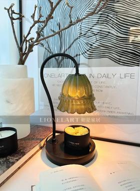 如是融蜡灯中古铃兰氛围灯明暗时长可调床头台灯小夜灯礼物礼品