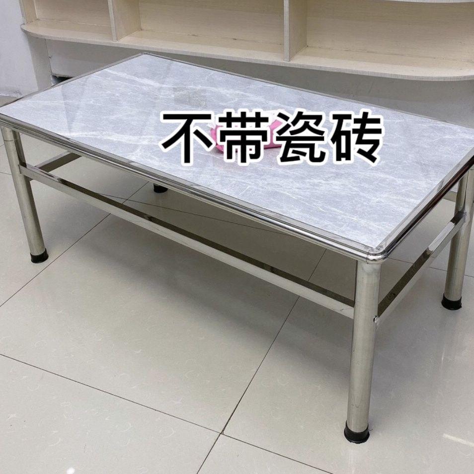 不锈钢桌子架四方形地板砖特厚桌架不锈钢桌子可折叠不锈钢桌架子