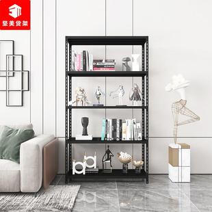 加厚角钢层板货架 多层组合置物架仓库家用架子 阳台收纳储物铁架