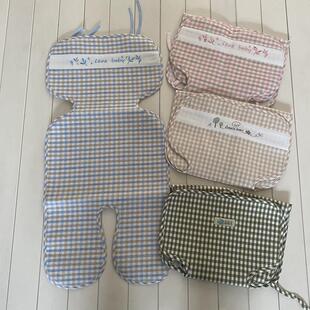 婴儿苎麻手推车凉席新生宝宝夏安全座椅季冰丝童车坐垫子透气通用