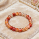 时尚 原创天然南红手串情侣款 简约百搭JJCZ60122005 新年珠宝节