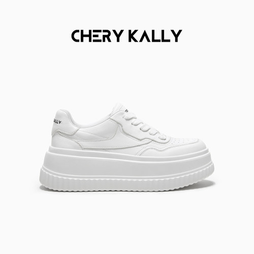 cherykally增高舒适小白鞋女