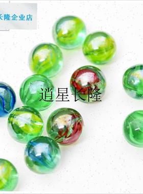 l回忆童年80后童年怀r旧玻璃弹球彩色弹球覆古传统儿童玩具