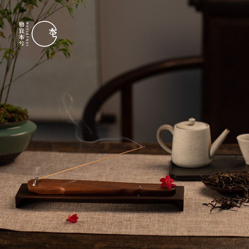 物宜本兮弦外知音古琴古典音乐机蓝牙音箱茶Q室香插香插创意礼品