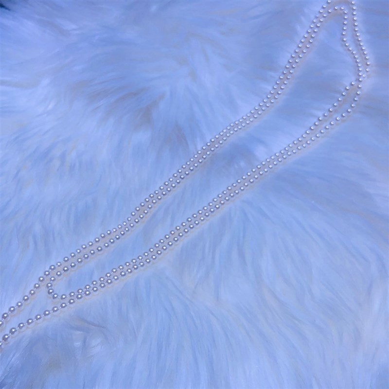 毛衣链长款贝母珍珠 4mm长120cm 女秋冬百搭项链小众多种佩戴推荐