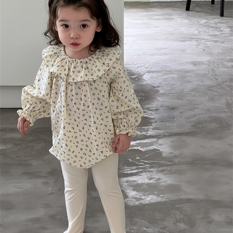 宝宝秋季衣服2024秋款婴儿连体套装韩版童装女童包屁衣裤袜套装