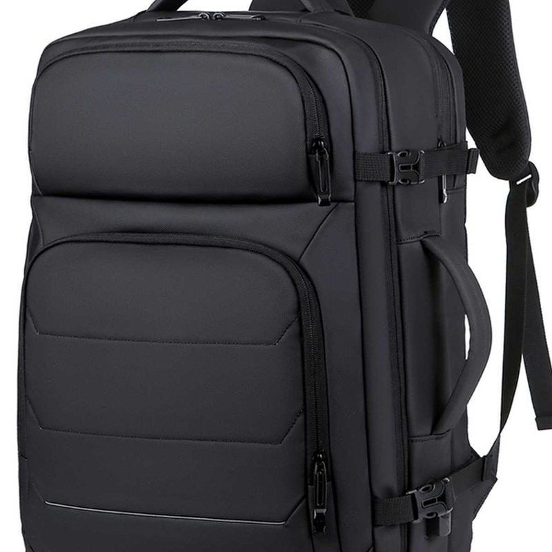 新款大容量时尚简约双肩包商务通勤笔记本电脑包出差旅行轻便背包