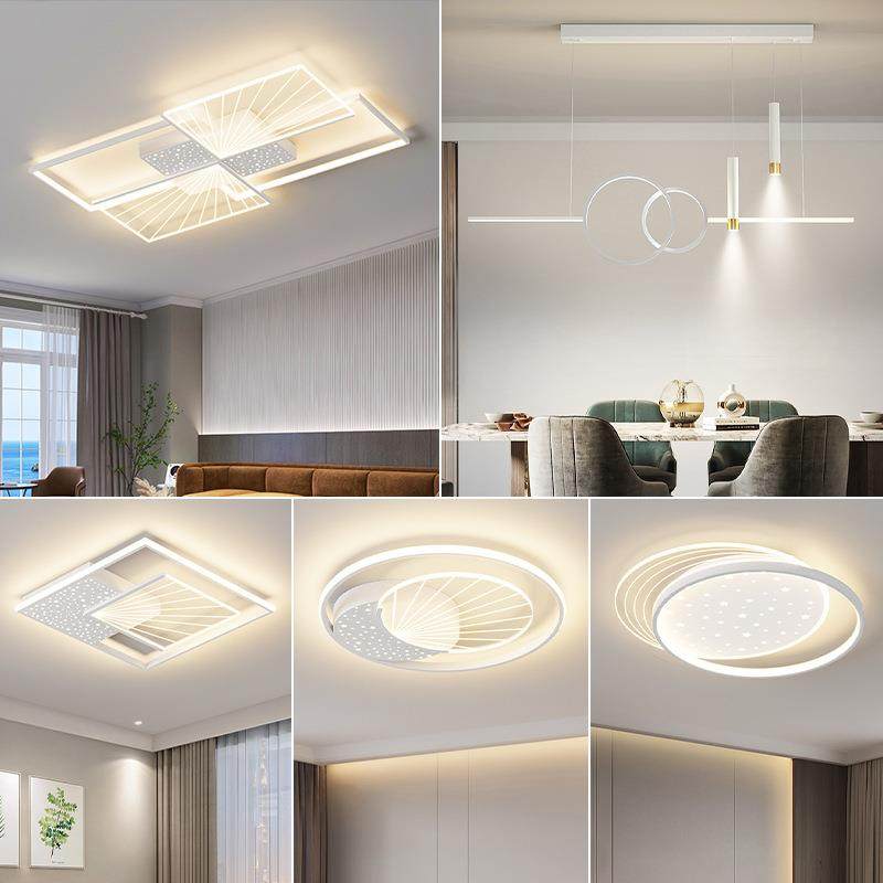 极简长方形客厅大灯现代简约创意吸顶灯家用大厅主灯套餐组合灯具,3C数码配件,USB灯,淘宝优惠券,粉丝福利购,淘宝优惠卷