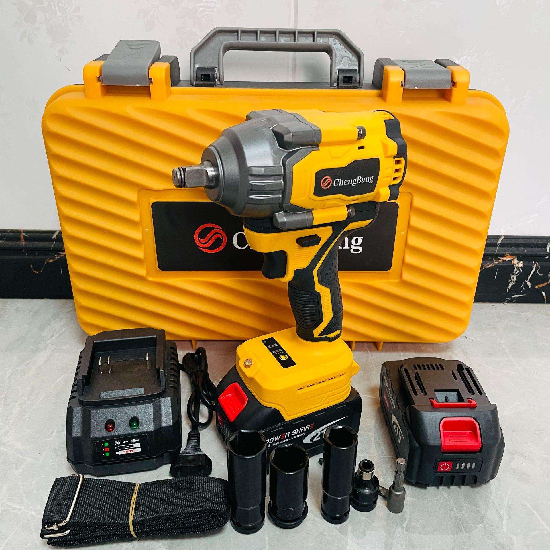 外贸2306款汽修级锂电无刷电动扳手850N.M(MT插口)