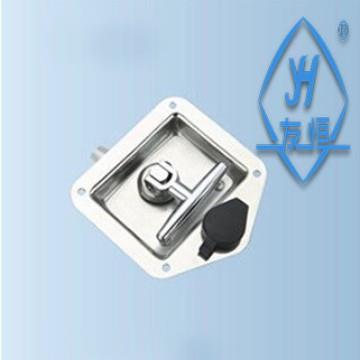 YH8072 机械锁平面锁开关柜锁柜门锁T型锁转舌锁货车柜门锁实用型