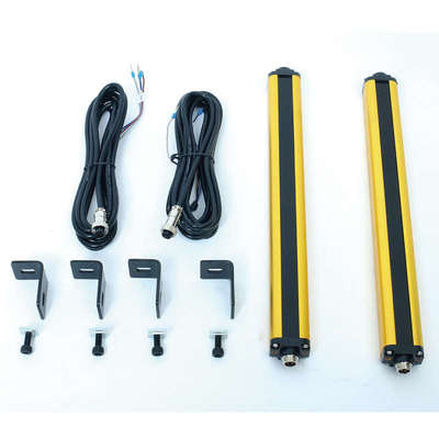 铸德安全光栅光幕传感器红外对射护手保护探测器冲床保护器传感器