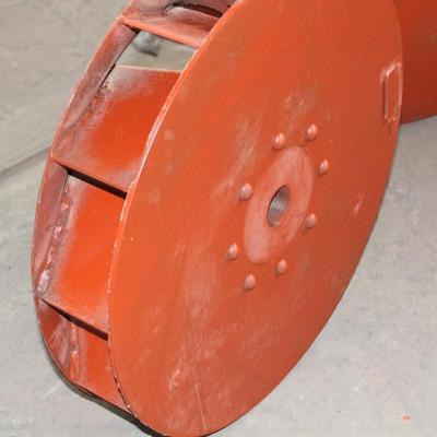 离心风机轮 风件机配叶轮碳钢不锈钢铝轮制材叶质MWI 图纸制作叶