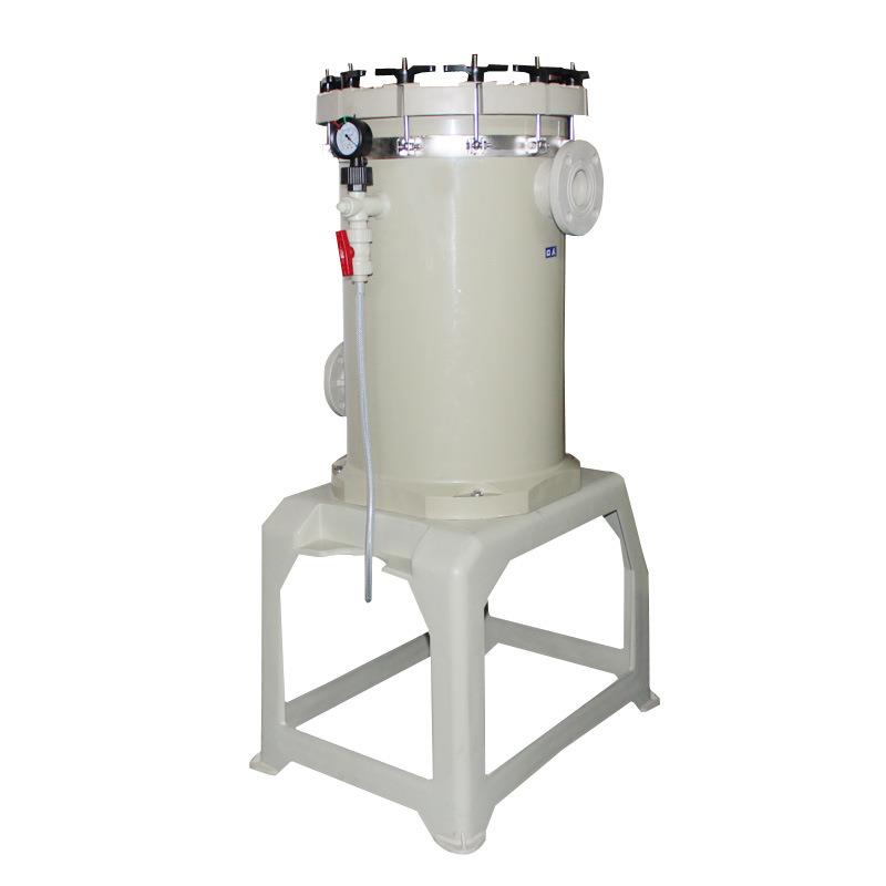 pp塑料袋式过滤器滤袋式水处理循环过滤器多袋大流量前置过滤桶