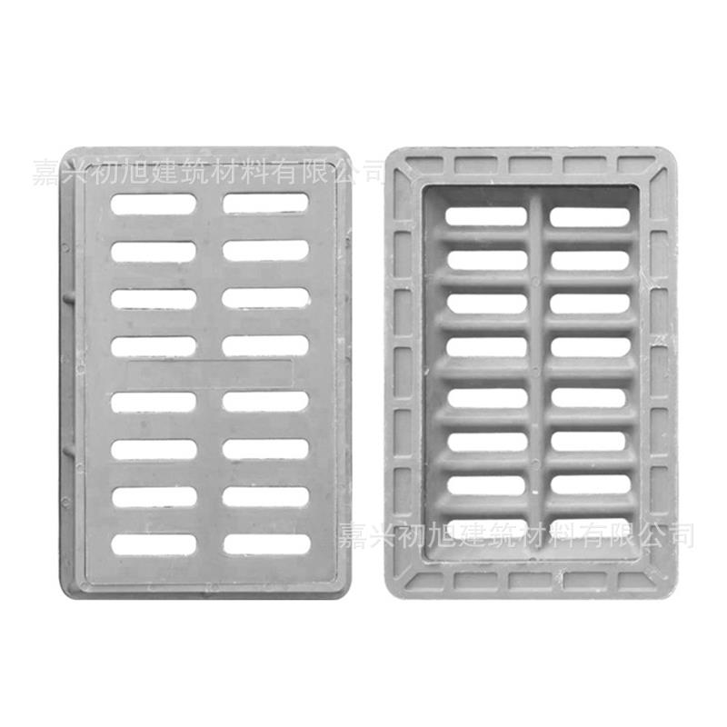 污水检查井井盖市政排水井盖下水道井盖耐压防滑抗压带底座带盖